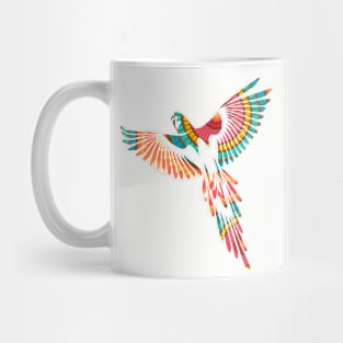 Geometric Macaw Mug